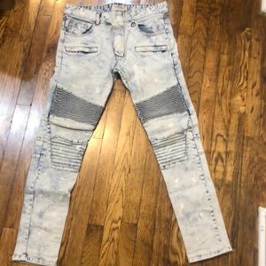 Hyper Denim Slim Fit Biker Jeans Sz 32
